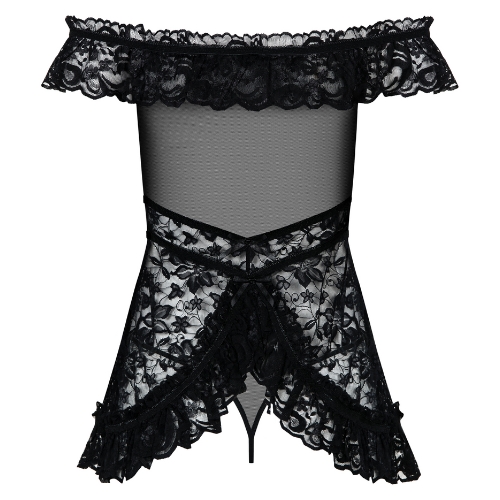 Seksowna, przejrzysta haleczka