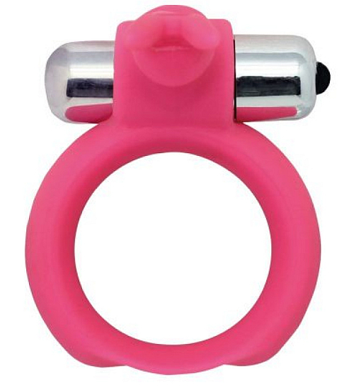 Różowa nakładka z króliczkiem