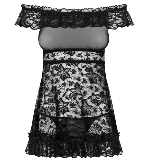 Seksowna, przejrzysta haleczka