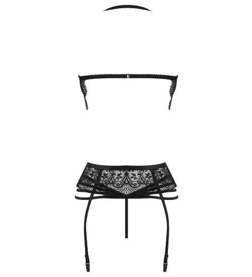 Koronkowy komplet ze stringami