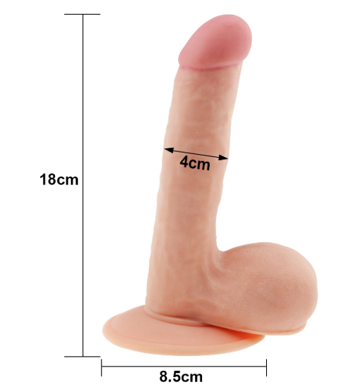 Delikatny średni penis