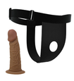 Silikonowy strap-on z miękką główką