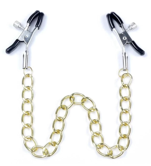 Klamerki złoty łańcuch