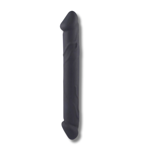 Podwójne czarne dildo