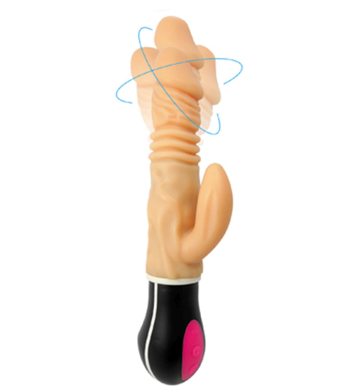 Naturalny wibrator posuwisty USB