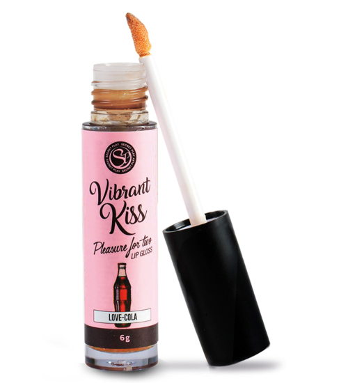 Lip Gloss Vibrant - wibrujący błyszczyk cola