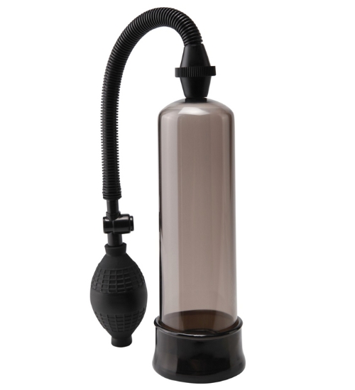 Czarna pompka na gruszkę dla początkujących