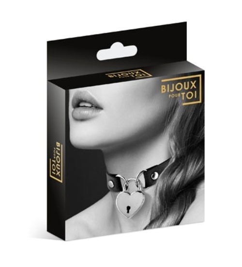 Obrożna na szyję z kłódką - Collar Candado