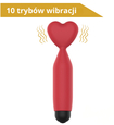 Mini masażer łechtaczki - wibrujące serduszko