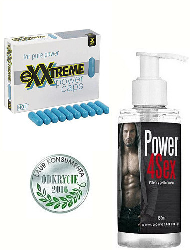 Zestaw mega silna erekcja