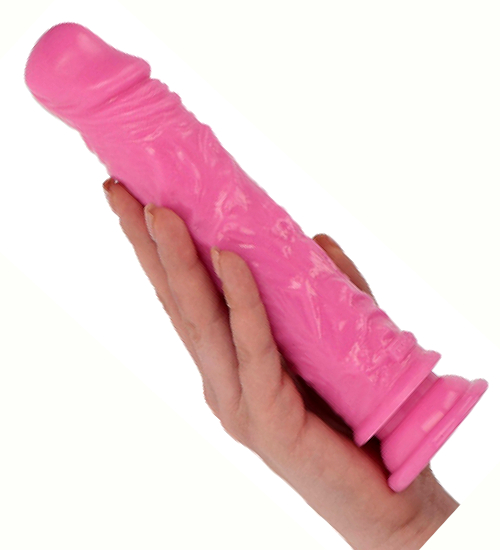 Różowe, włoskie dildo