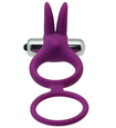 Podwójny fioletowy ring z wibracjami