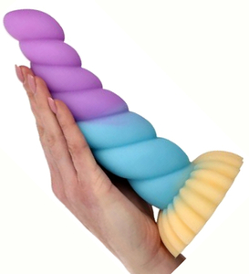 Monster dildo w formie warkocza