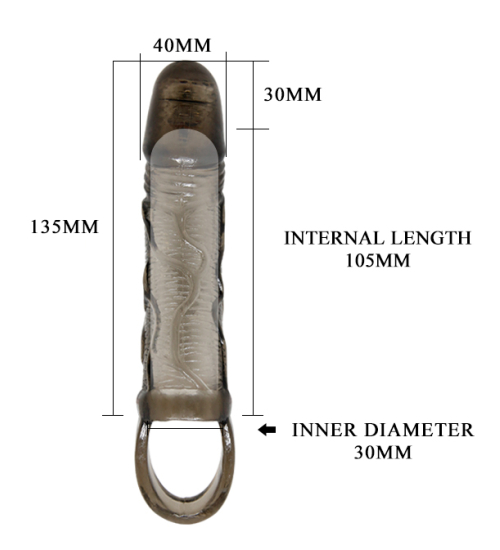 Nakładka z wibracjami na czubku - Hit