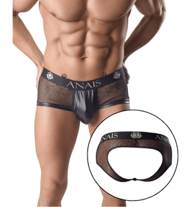 Siateczkowe majtki odsłaniające pośladki