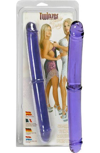 Długie podwójne dildo