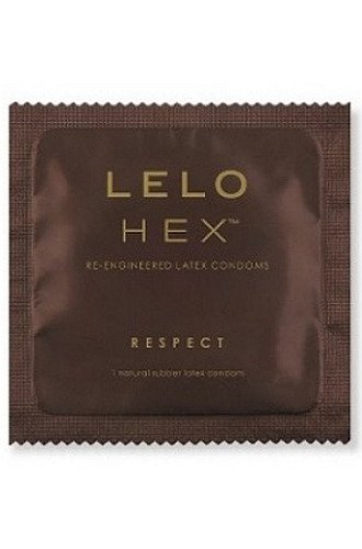 Ekskluzywne prezerwatywy Lelo HEX XL