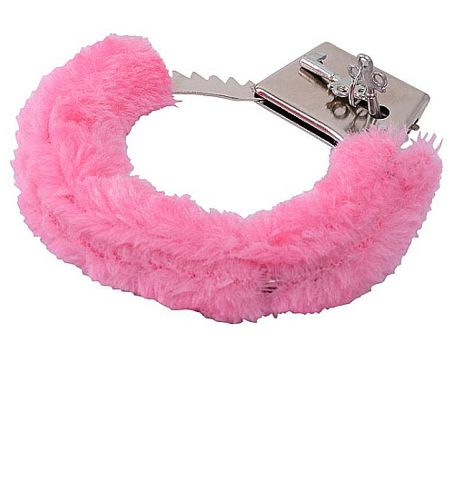 Furry Handcuffs Bestseller Pink