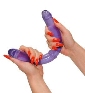 Długie podwójne dildo