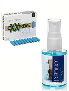 Zestaw dłuższy sex i mocniejsza erekcja